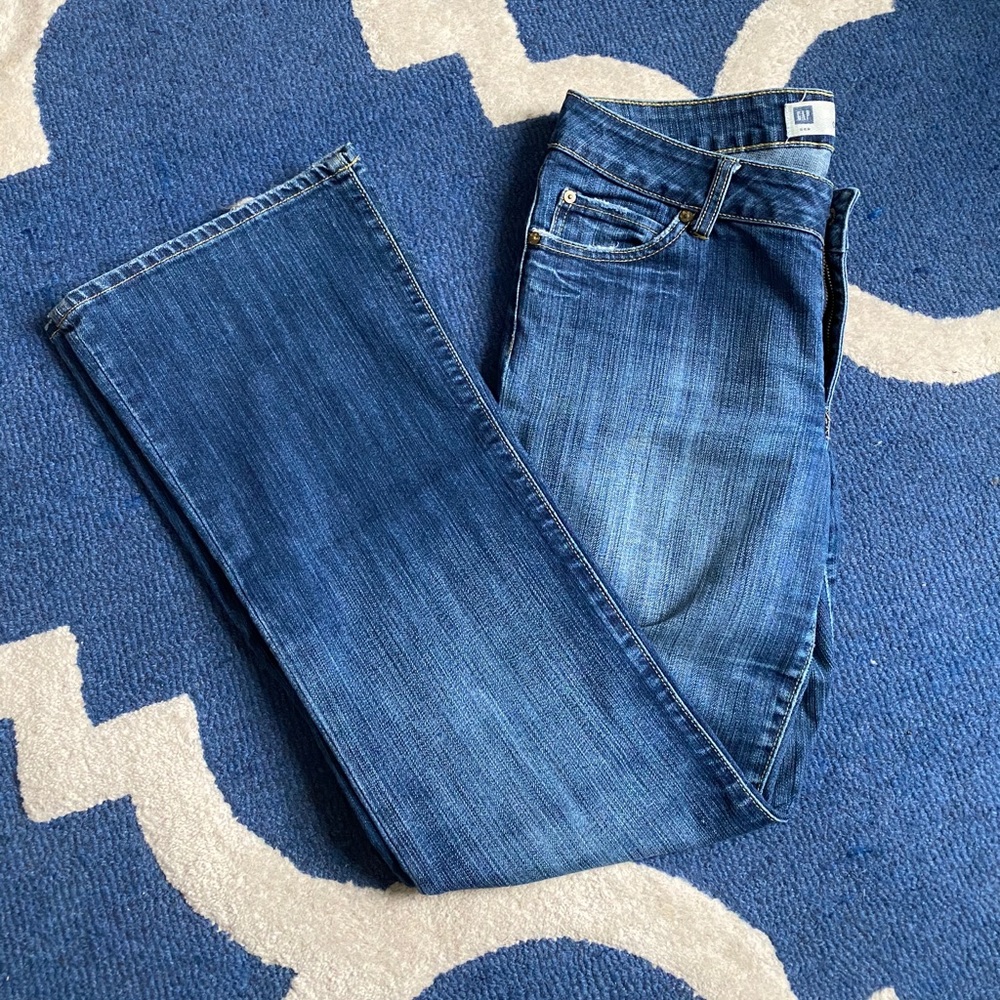 Boot Cut, Curvy Fit, Low Rise Jeans